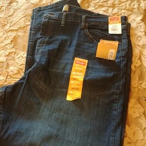 Mens wrangler straight leg jeans